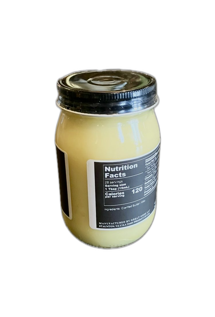 Grass-Fed Clarified Butter (Ghee)