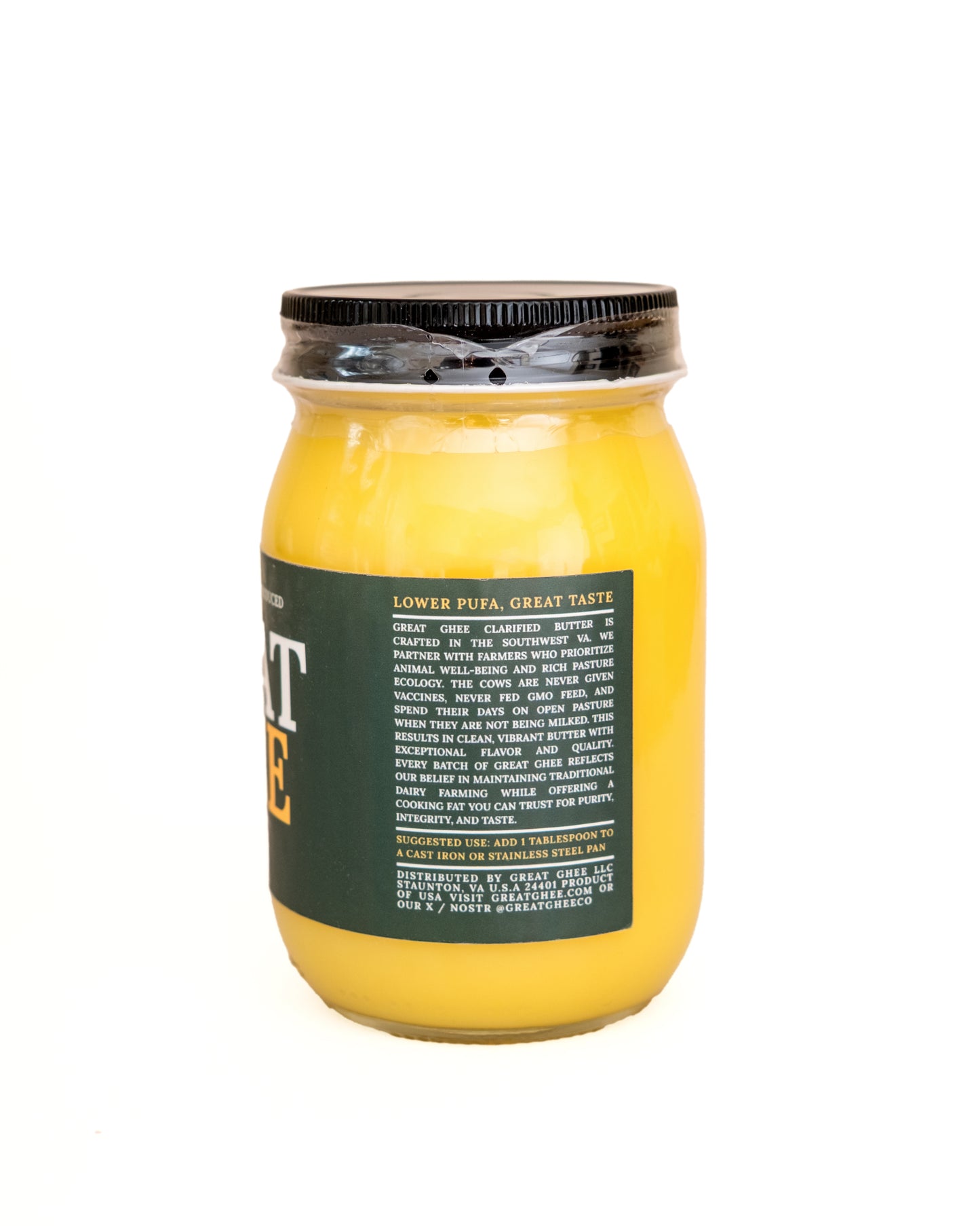 Grass-Fed Clarified Butter (Ghee)