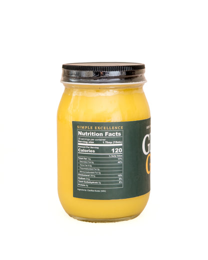 Grass-Fed Clarified Butter (Ghee)