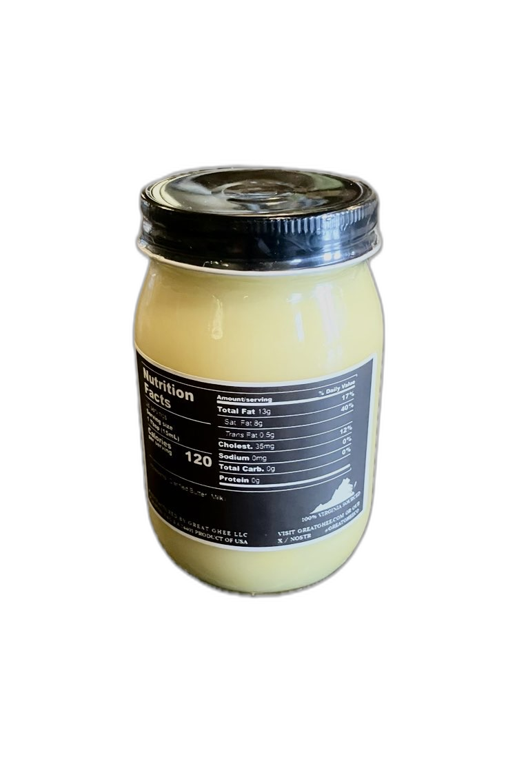 Grass-Fed Clarified Butter (Ghee)