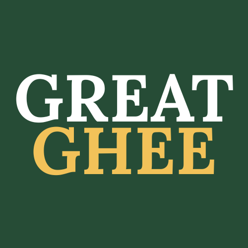 Great Ghee Logo: Grass-Fed Ghee, Handmade Small Batch